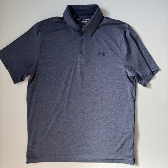 Under Armor The Playoff Polo Bluea Size Large - Picture 1 of 5